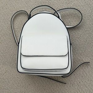 White Mini Backpack